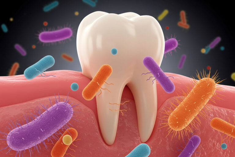 Płytka bakteryjna – czym jest, jak powstaje oraz dlaczego odgrywa kluczową rolę w rozwoju próchnicy i chorób przyzębia.