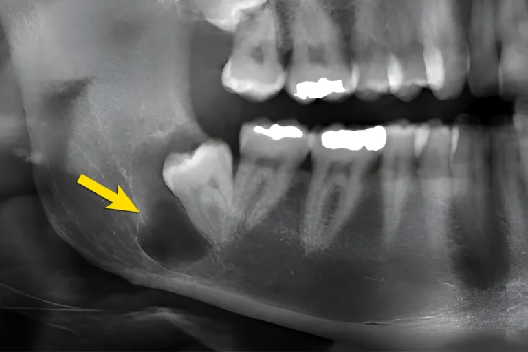 Torbiel zębopochodna rozwija się często bezobjawowo. Sprawdź objawy, diagnostykę i leczenie chirurgiczne w klinice.