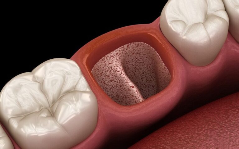 Suchy zębodół powoduje promieniujący ból i opóźnia gojenie. Sprawdź, jak przebiega skuteczny zabieg leczenia.